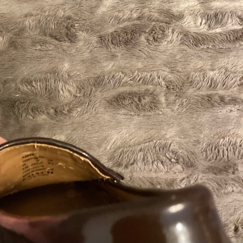 🦌 New Coach Signature Loafer Shoes with C Emblems Size 6.5 - Picture 9 of 9